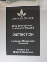 UAC Distinction Award - Landscape Management